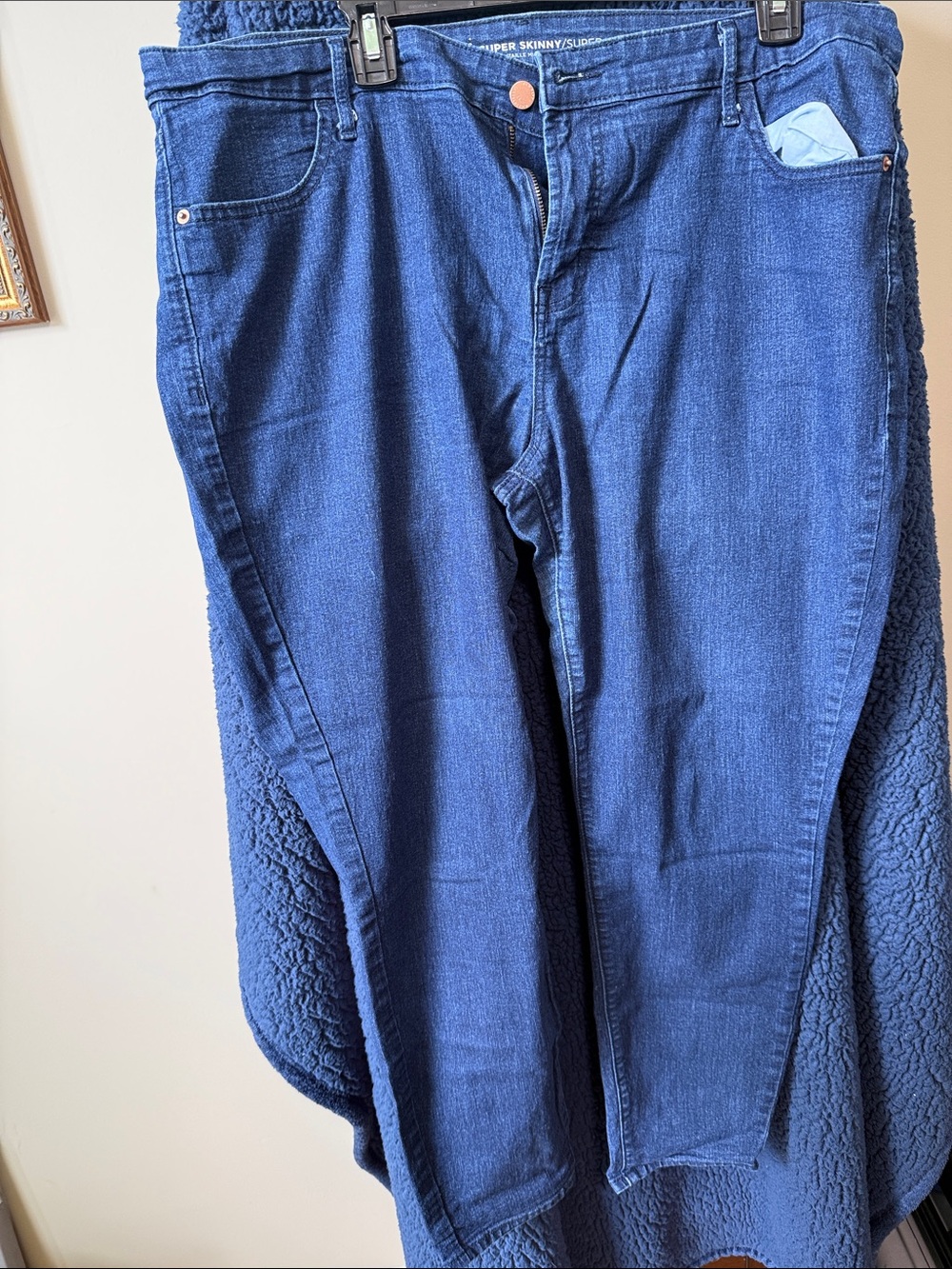 Dark Blue Super Skinny Jeans (66)